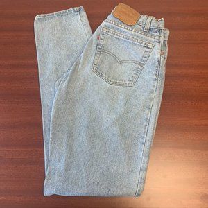 Vintage Men's Levi's 550 High Rise USA Made Jeans